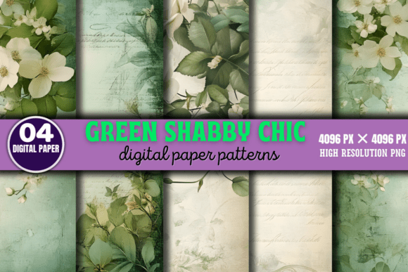 Green Shabby Chic Junk Journal Patterns: Elevating Your Creative Workflow