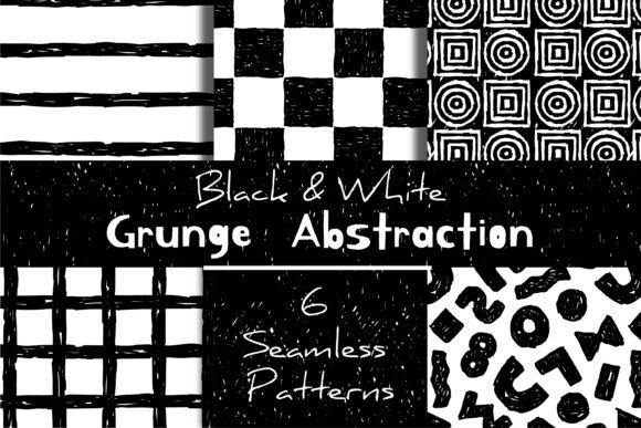 Grunge Abstraction Seamless Patterns
