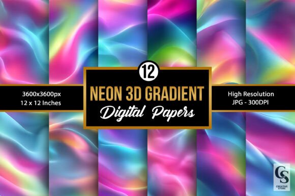 Neon Gradient Background Patterns: A Practical Review of Retro Digital Assets