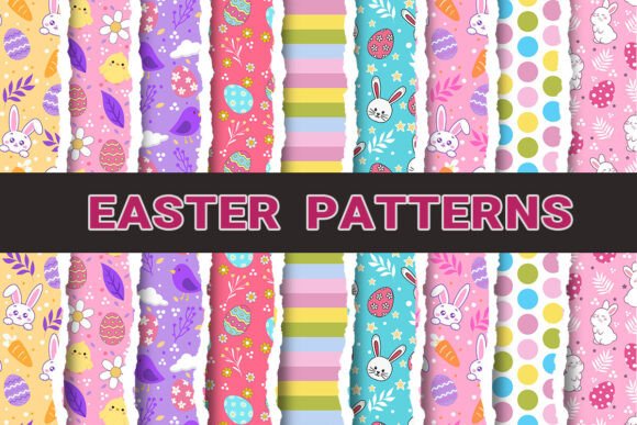 Unlocking Creativity with Easter Digital Papers Patterns: A Comprehensive Guide to 09 High-Resolution Designs